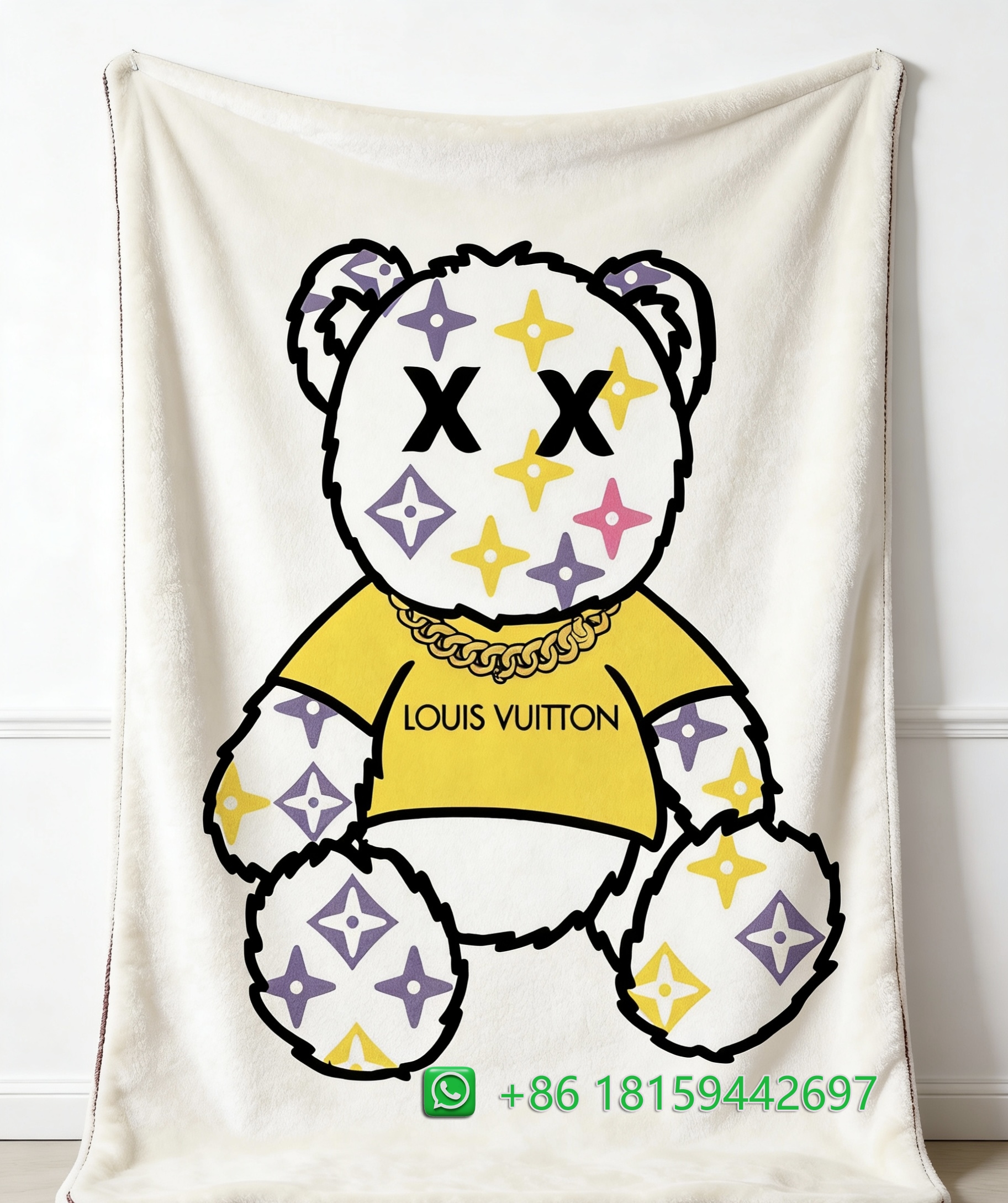 Louis Vuitton Throw Blankets